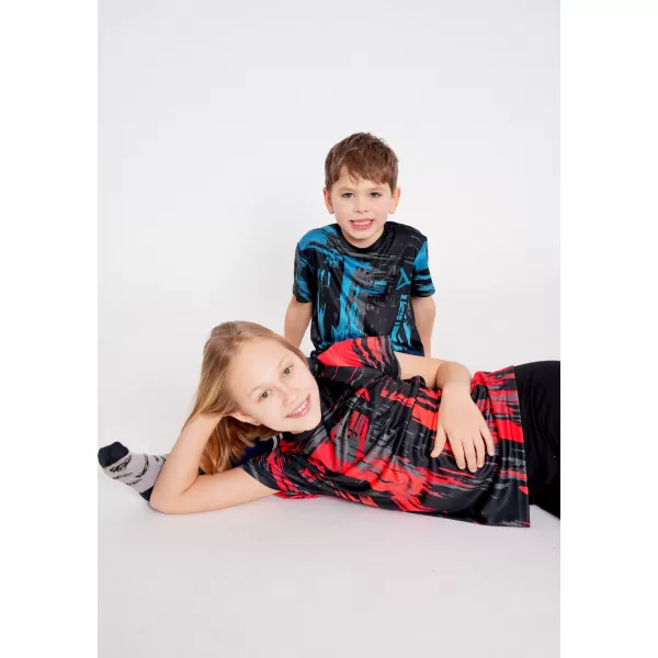  Hochwertiges Funktions-T-Shirt für Kinder ALTISPORT VOJ/ALK010TR01 SCHWARZ/SMARAGD 