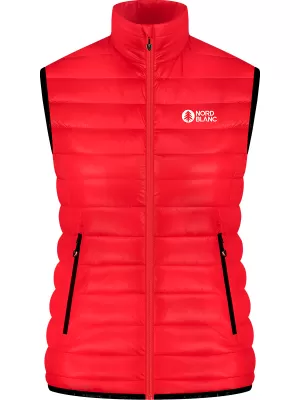 Winterweste für Damen NORDBLANC UNDERCOAT NBWJL8093 ROT