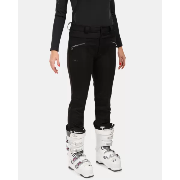 Ski-Softshellhose für Damen KILPI MAURA-W WL0405KI SCHWARZ 