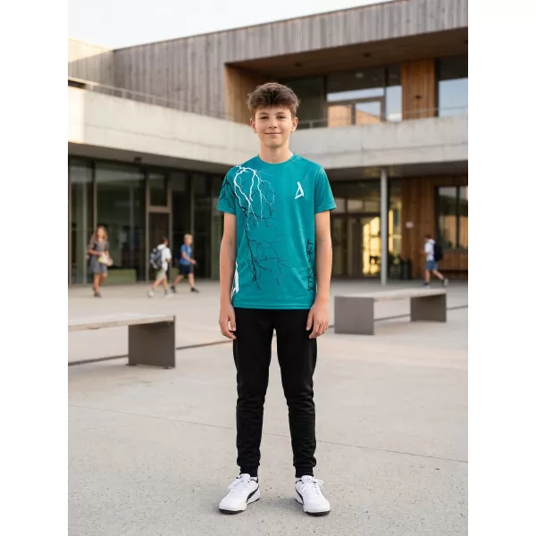  Hochwertiges Funktions-T-Shirt für Kinder ALTISPORT VOJ/ALK004TR01 KEROSIN/WEIß 