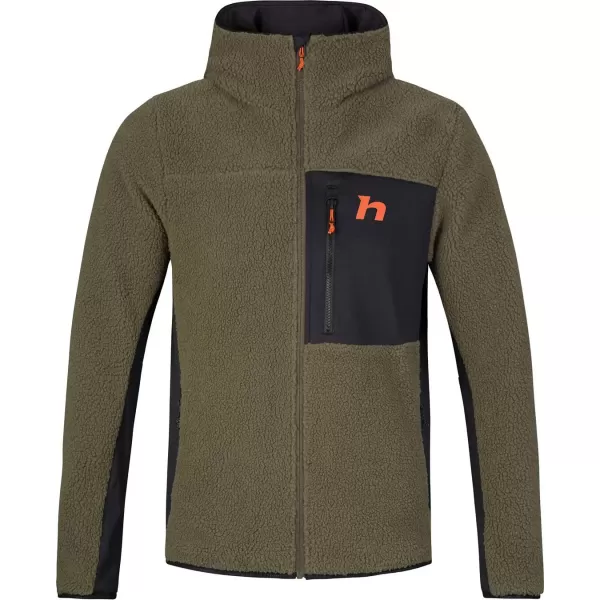  Herren-Sweatshirt HANNAH KODIAK HOODY EFEUGRÜN/ANTHRAZIT 