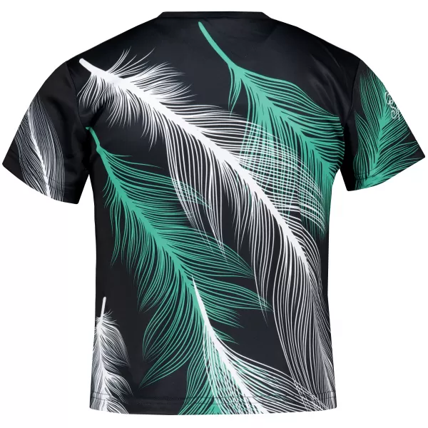  Hochwertiges Funktions-T-Shirt für Kinder ALTISPORT VOJ/ALK001TR01 SCHWARZ/TÜRKIS 