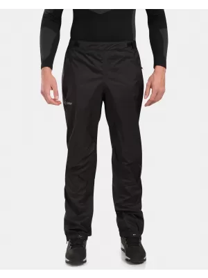 Wasserdichte Outdoor-Hose für Herren KILPI ALPIN-M WM0403KI SCHWARZ