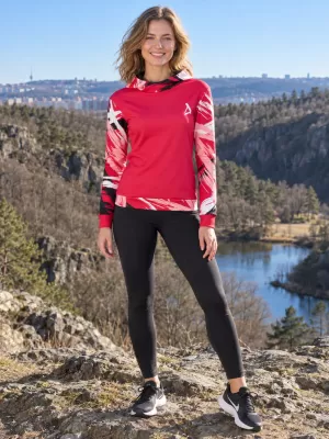 Hochwertiges Funktions-Sweatshirt für Damen ALTISPORT VOJ/ALW039MI01 VIVA MAGENTA