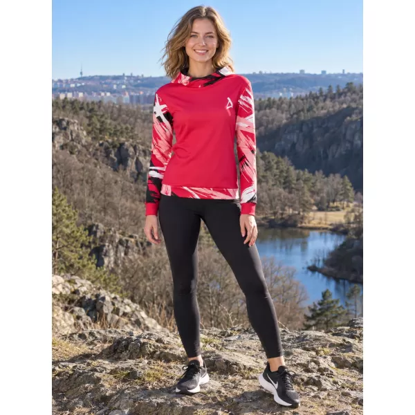  Hochwertiges Funktions-Sweatshirt für Damen ALTISPORT VOJ/ALW039MI01 VIVA MAGENTA 