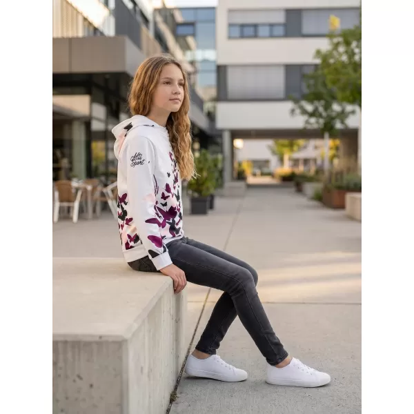  Hochwertiges Funktions-Sweatshirt für Kinder ALTISPORT VOJ/ALK022MI01 WEIß 