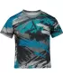 Hochwertiges Funktions-T-Shirt für Kinder ALTISPORT VOJ/ALK014TR01 SCHWARZ/KEROSIN