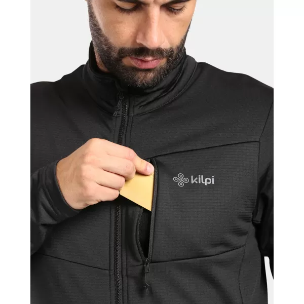  Stretch-Sweatshirt für Herren KILPI ERIN-M WM0208KI SCHWARZ 