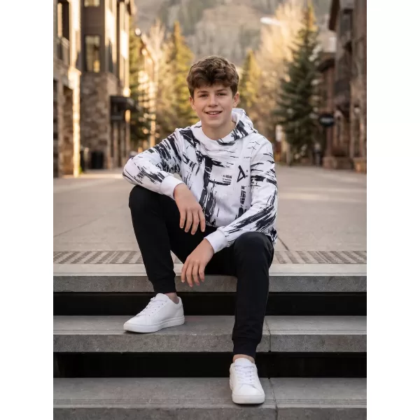  Hochwertiges Funktions-Sweatshirt für Kinder ALTISPORT VOJ/ALK010MI01 WEIß/SCHWARZ 