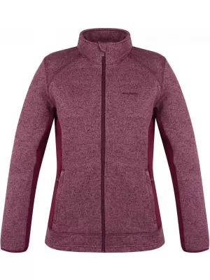 Damen-Fleecepullover HUSKY ALAN L MAGENTA