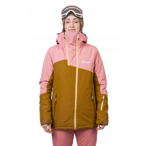  Damenjacke HANNAH MAKY COL GOLDBRAUN/ROSETTE 