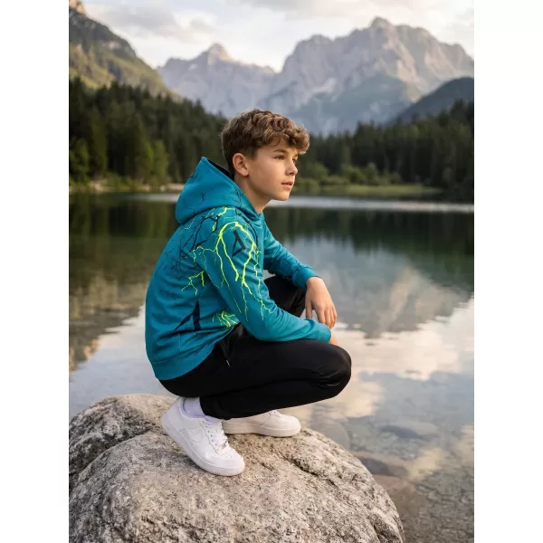  Hochwertiges Funktions-Sweatshirt für Kinder ALTISPORT VOJ/ALK004MI01 KEROSIN/GELB 