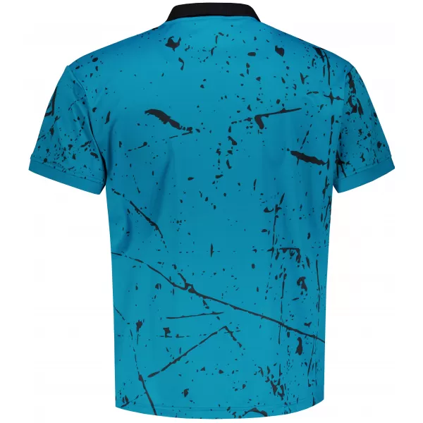  Herren-Funktions-T-Shirt mit Premium-Kragen ALTISPORT VOJ/ALM034TR05 SMARAGD 