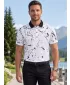 Herren-Funktions-T-Shirt mit Premium-Kragen ALTISPORT VOJ/ALM034TR05 WEIß