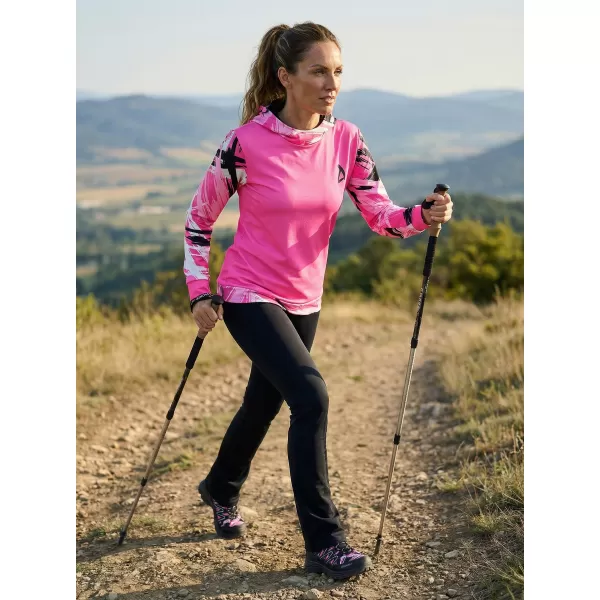  Hochwertiges Funktions-Sweatshirt für Damen ALTISPORT VOJ/ALW039MI01 FLUO-ROSA 