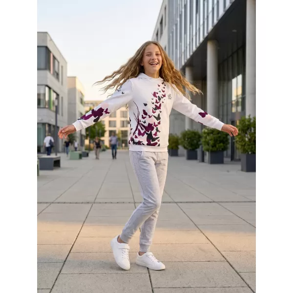  Hochwertiges Funktions-Sweatshirt für Kinder ALTISPORT VOJ/ALK022MI01 WEIß 