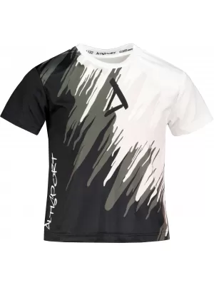 Hochwertiges Funktions-T-Shirt für Kinder ALTISPORT VOJ/ALK006TR01 SCHWARZ UND WEIß