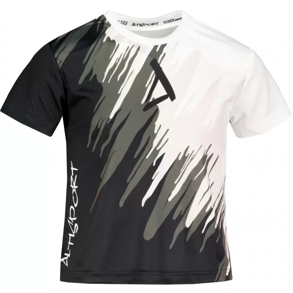 Hochwertiges Funktions-T-Shirt für Kinder ALTISPORT VOJ/ALK006TR01 SCHWARZ UND WEIß 