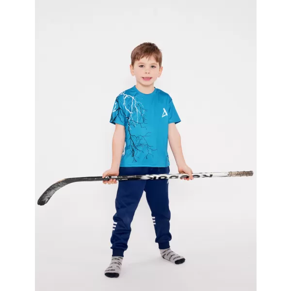 Hochwertiges Funktions-T-Shirt für Kinder ALTISPORT VOJ/ALK004TR01 KEROSIN/WEIß 
