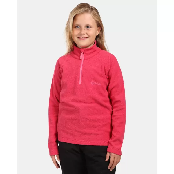  Fleece-Sweatshirt für Kinder KILPI ALMERI-J WJ0205KI ROSA 