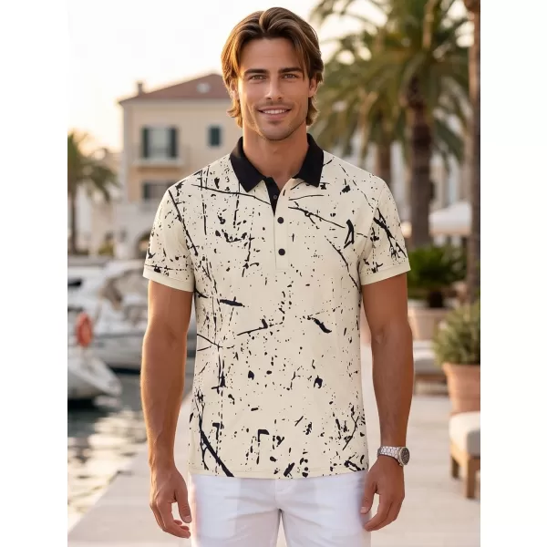  Herren-Funktions-T-Shirt mit Premium-Kragen ALTISPORT VOJ/ALM034TR05 BRAUN 