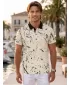 Herren-Funktions-T-Shirt mit Premium-Kragen ALTISPORT VOJ/ALM034TR05 BRAUN