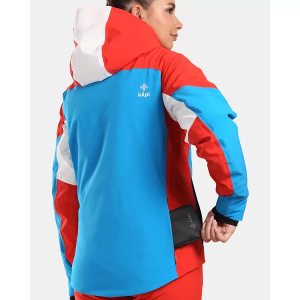  Premium-Skijacke KILPI DEXEN-U WU0150KI SCHWARZ/ROT 