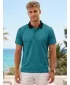 Herren-Funktions-T-Shirt mit Premium-Kragen ALTISPORT VOJ/ALM050TR05 KEROSIN
