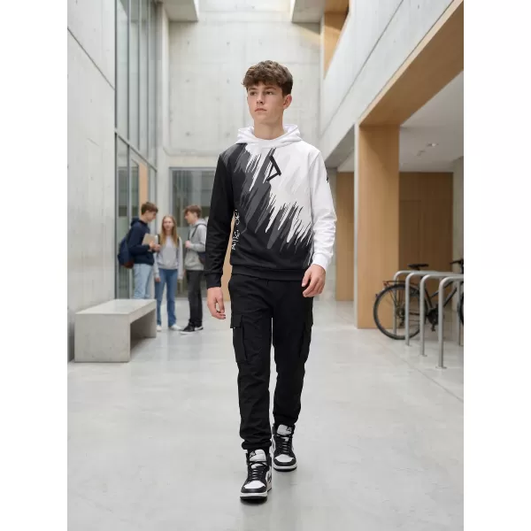  Hochwertiges Funktions-Sweatshirt für Kinder ALTISPORT VOJ/ALK006MI01 SCHWARZ UND WEIß 