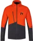 Herren-Sweatshirt HANNAH NIRO WÜRZIGES ORANGE/ANTHRAZITMEL