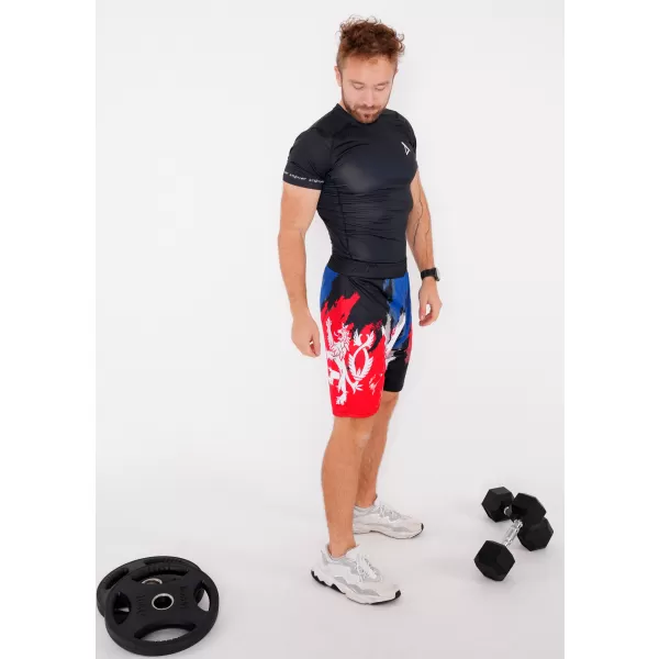  Herren Premium Funktionsshorts ohne Taschen ALTISPORT VOJ/ALM036KRA02 STREIFEN 