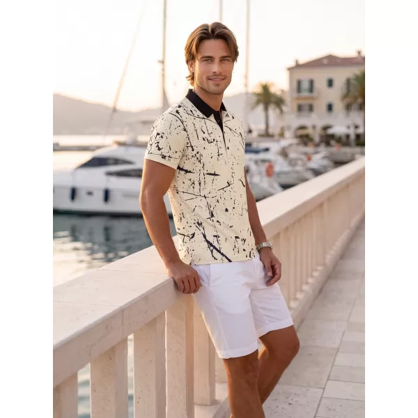  Herren-Funktions-T-Shirt mit Premium-Kragen ALTISPORT VOJ/ALM034TR05 BRAUN 