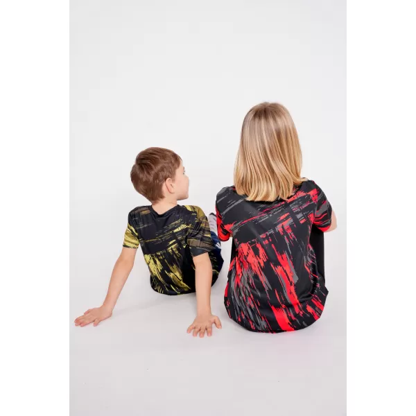  Hochwertiges Funktions-T-Shirt für Kinder ALTISPORT VOJ/ALK010TR01 SCHWARZ/ARMEE 