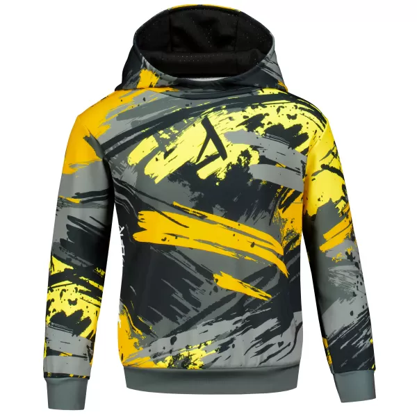  Hochwertiges Funktions-Sweatshirt für Kinder ALTISPORT VOJ/ALK014MI01 SCHWARZ UND GELB 
