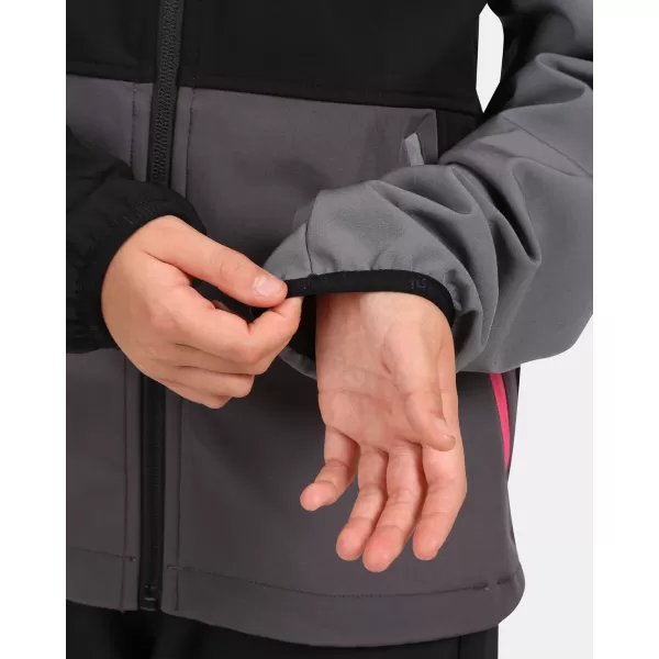  Softshelljacke für Mädchen KILPI RAVIA-J WJ0113KI SCHWARZ 
