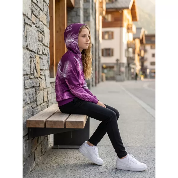  Dětská funkční mikina premium ALTISPORT VOJ/ALK001MI01 FUCHSIOVÁ 