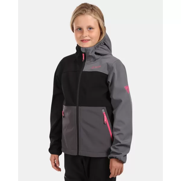  Softshelljacke für Mädchen KILPI RAVIA-J WJ0113KI SCHWARZ 