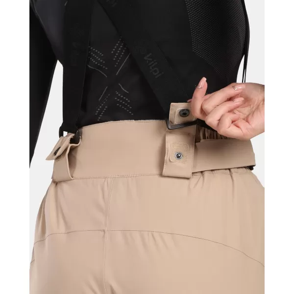  Skihose für Damen KILPI ELARE-W WL0404KI BEIGE 