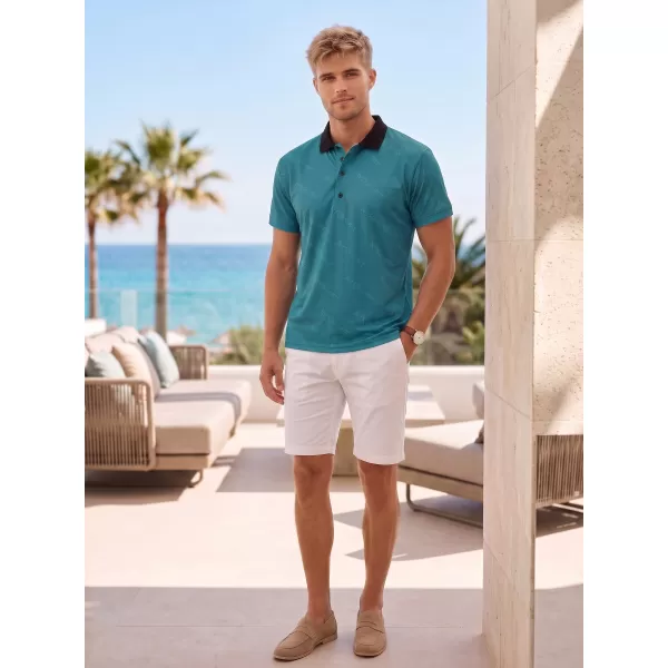  Herren-Funktions-T-Shirt mit Premium-Kragen ALTISPORT VOJ/ALM050TR05 KEROSIN 