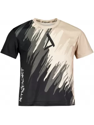 Hochwertiges Funktions-T-Shirt für Kinder ALTISPORT VOJ/ALK006TR01 SCHWARZ/BRAUN