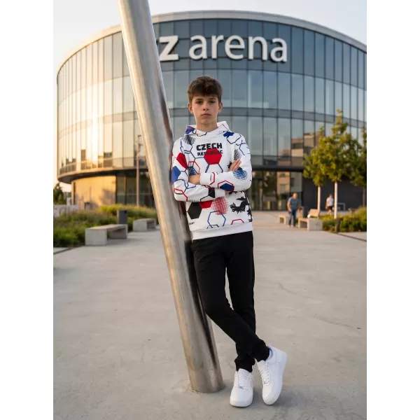  Hochwertiges Funktions-Sweatshirt für Kinder ALTISPORT VOJ/ALK036MI01 WEIß 