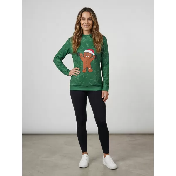  Hochwertiges Funktions-Sweatshirt für Damen ALTISPORT VOJ/ALWVN6MI01 GRÜN 
