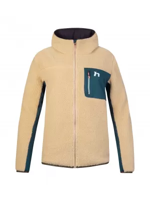 Damen-Sweatshirt HANNAH KOALA HOODY BEIGE/GESCHICHTETES MEER