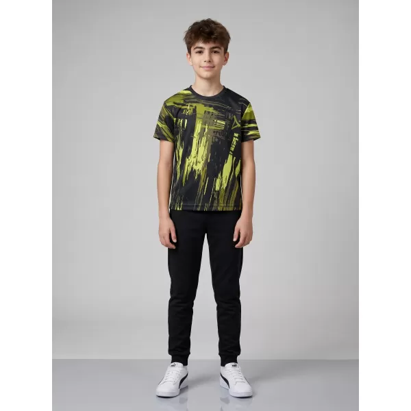  Hochwertiges Funktions-T-Shirt für Kinder ALTISPORT VOJ/ALK010TR01 SCHWARZ/ARMEE 