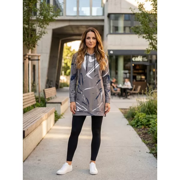  Funktionelles erweitertes Damen-Sweatshirt Premium ALTISPORT VOJ/ALW049MI03 GRAU 