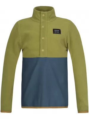 Kinder-Sweatshirt HANNAH MINT JR OLIVENZWEIG/GESCHICHTETES MEER