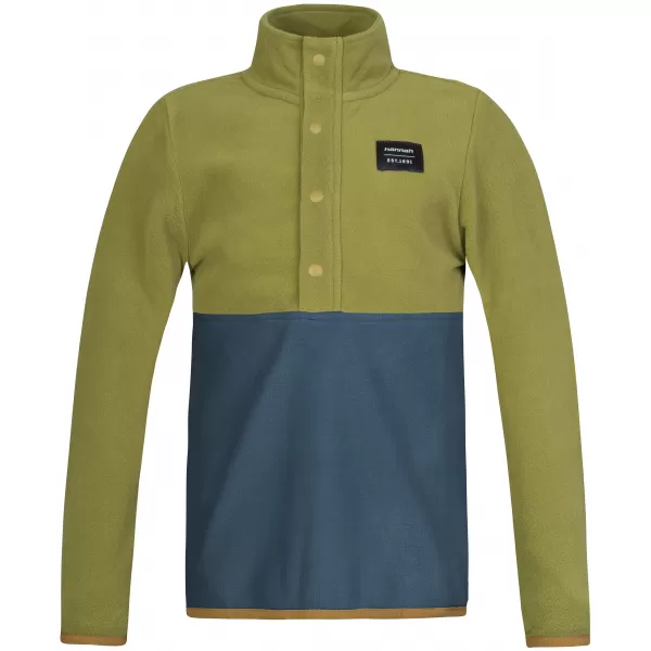  Kinder-Sweatshirt HANNAH MINT JR OLIVENZWEIG/GESCHICHTETES MEER 