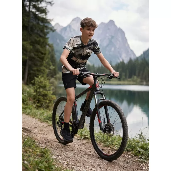  Hochwertiges Funktions-T-Shirt für Kinder ALTISPORT VOJ/ALK014TR01 SCHWARZ/GRAU 
