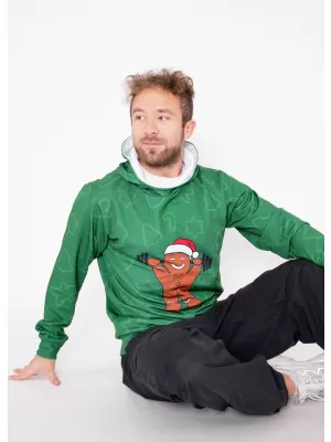 Hochwertiges Funktions-Sweatshirt für Herren ALTISPORT VOJ/ALMVN6MI01 GRÜN