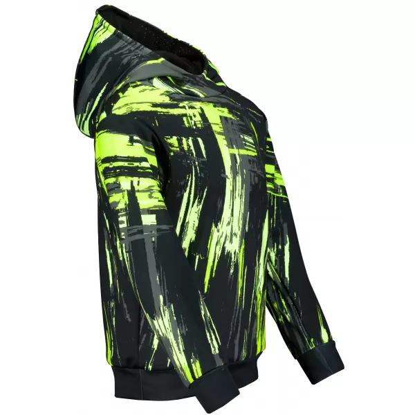  Hochwertiges Funktions-Sweatshirt für Kinder ALTISPORT VOJ/ALK010MI01 SCHWARZ UND GELB 